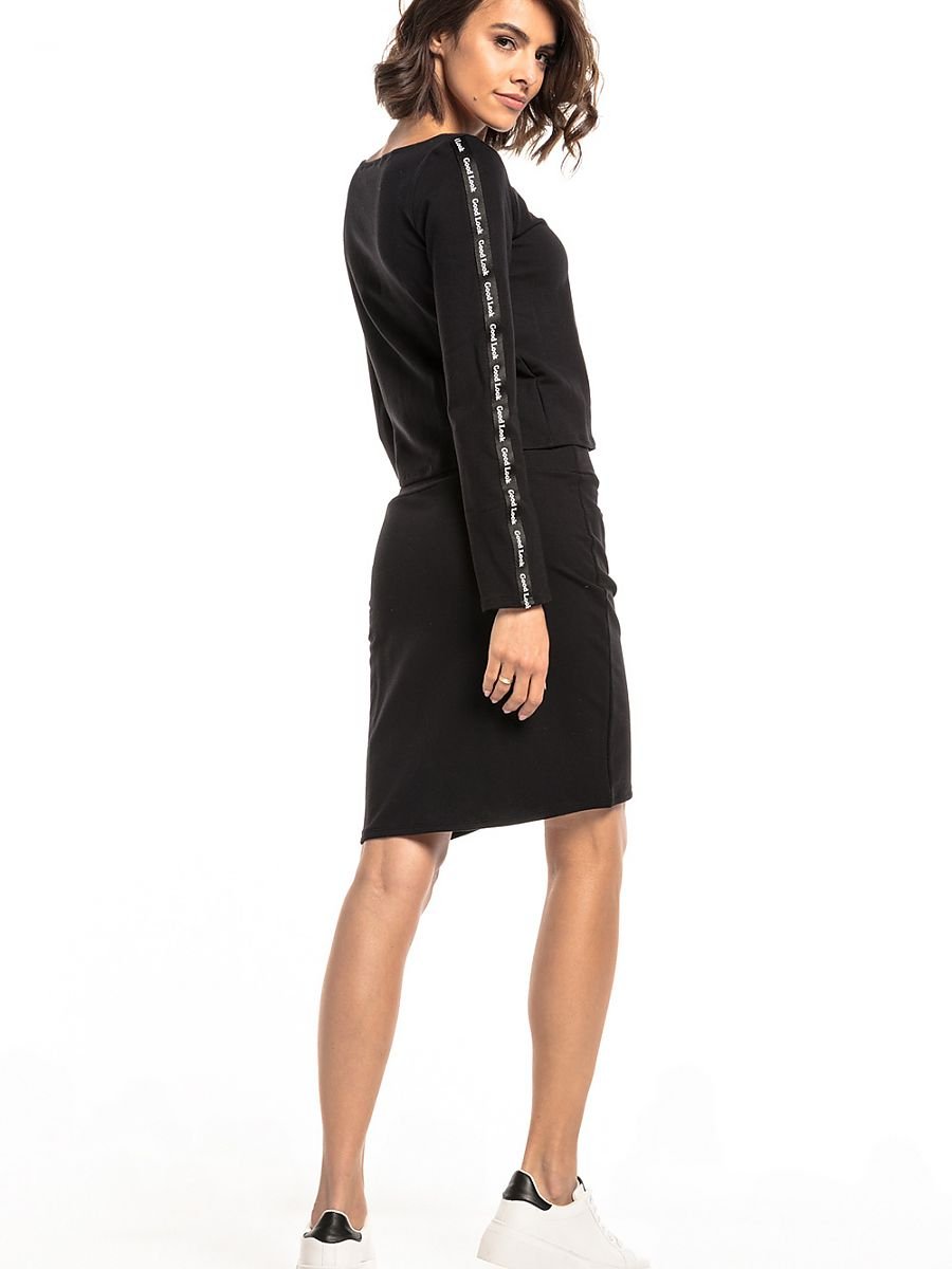 Tessita Straight Sweatshirt Knit Skirt