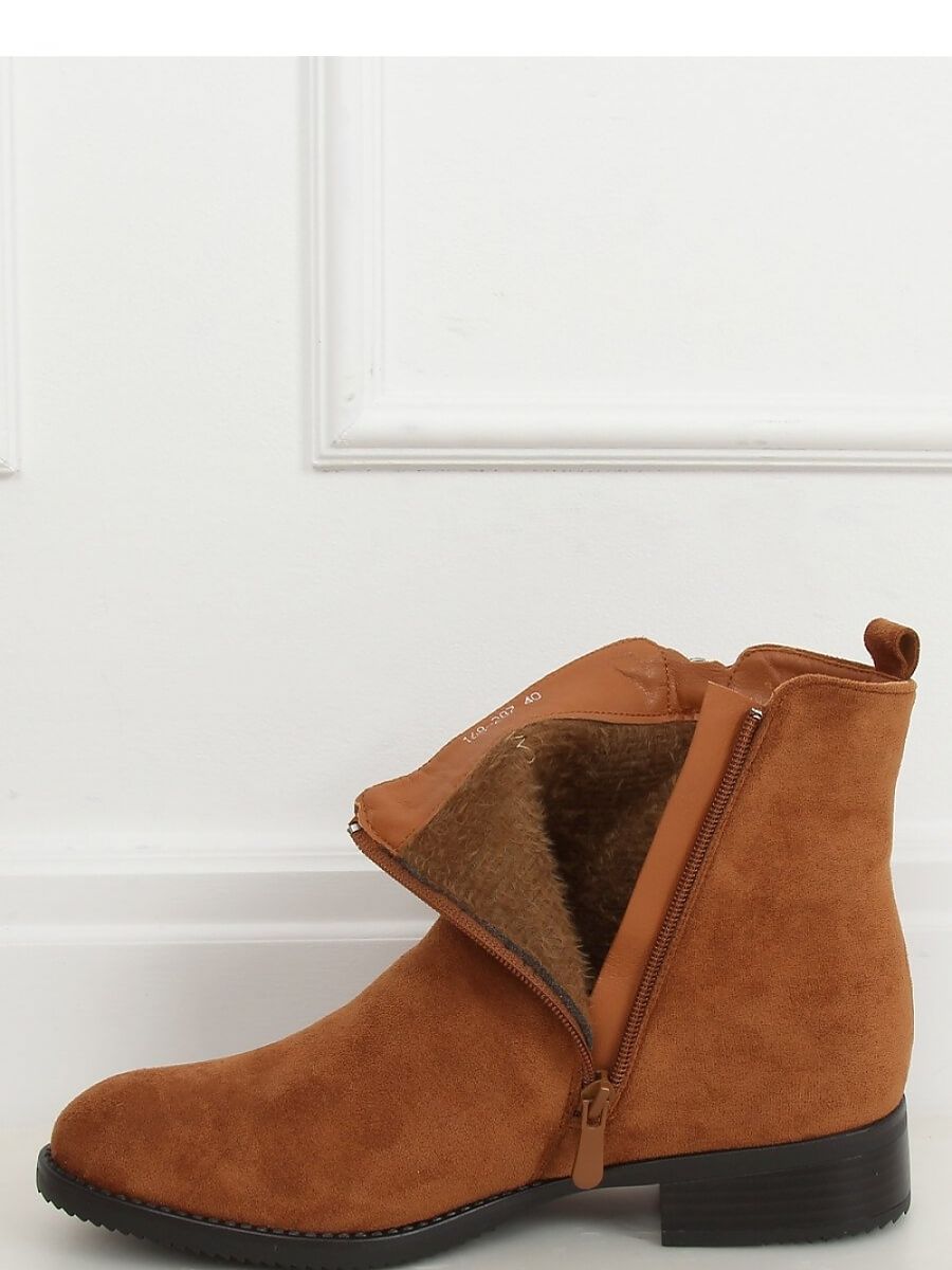 Inello Suede Flat Sole Boots