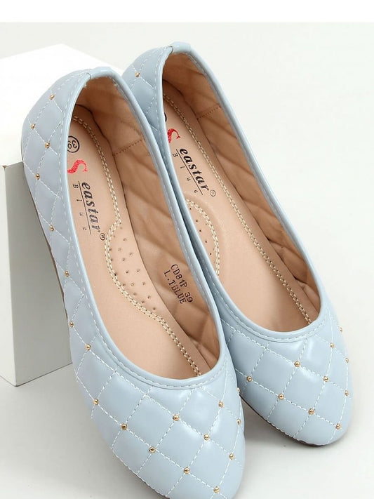 Inello Quilted Channellette Ballet Flats