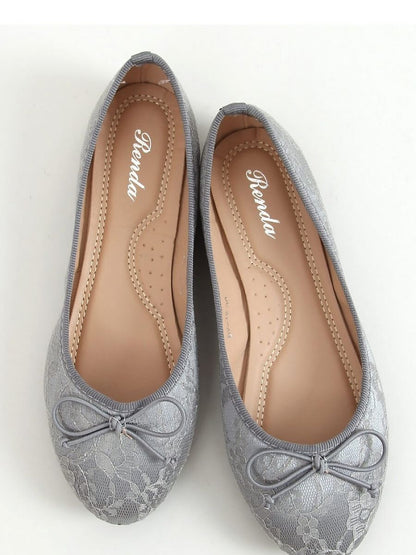 Elegant Lace-patterned Women's Ballet Flats by Inello