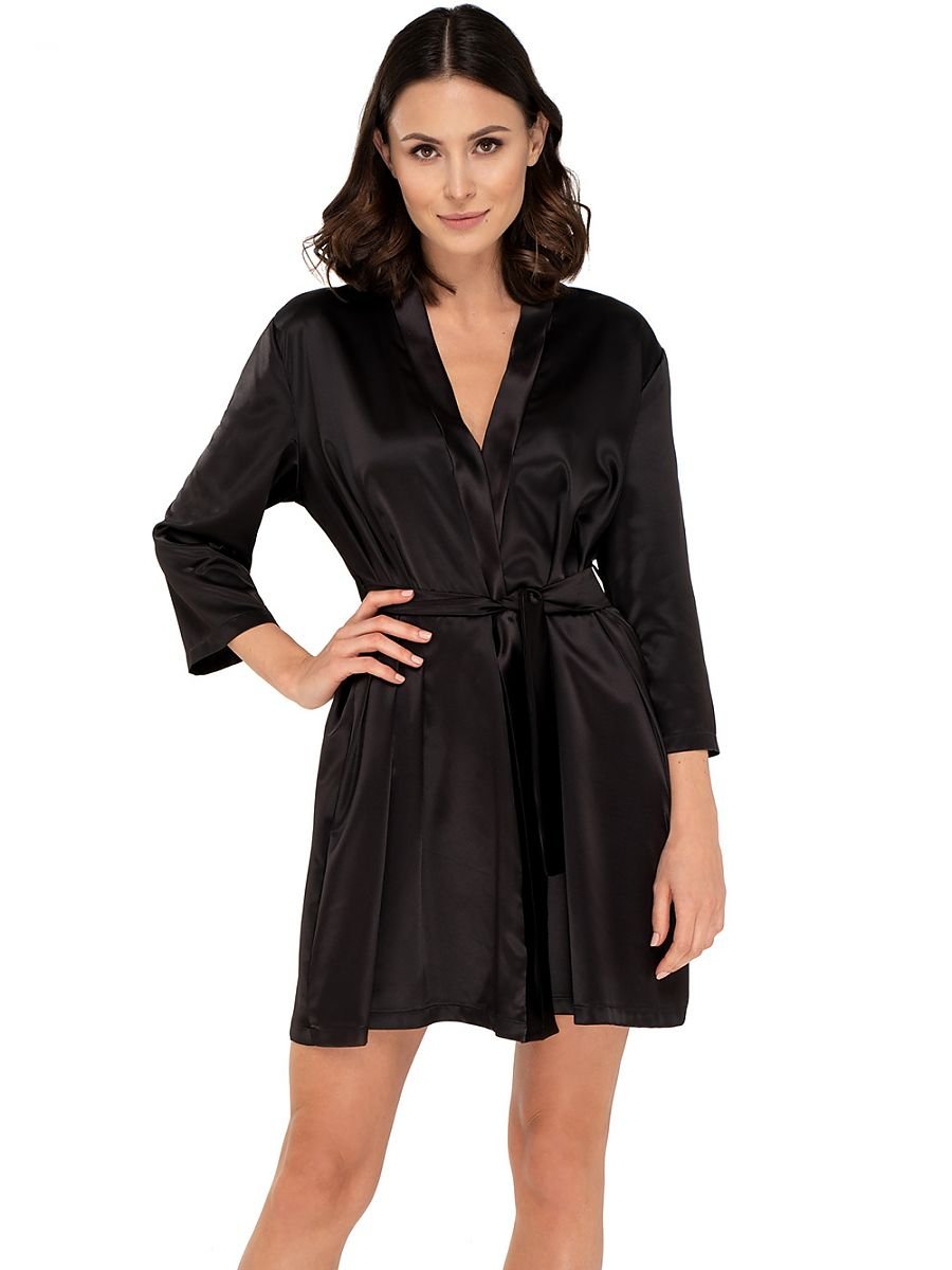 Babella Satin Bathrobe