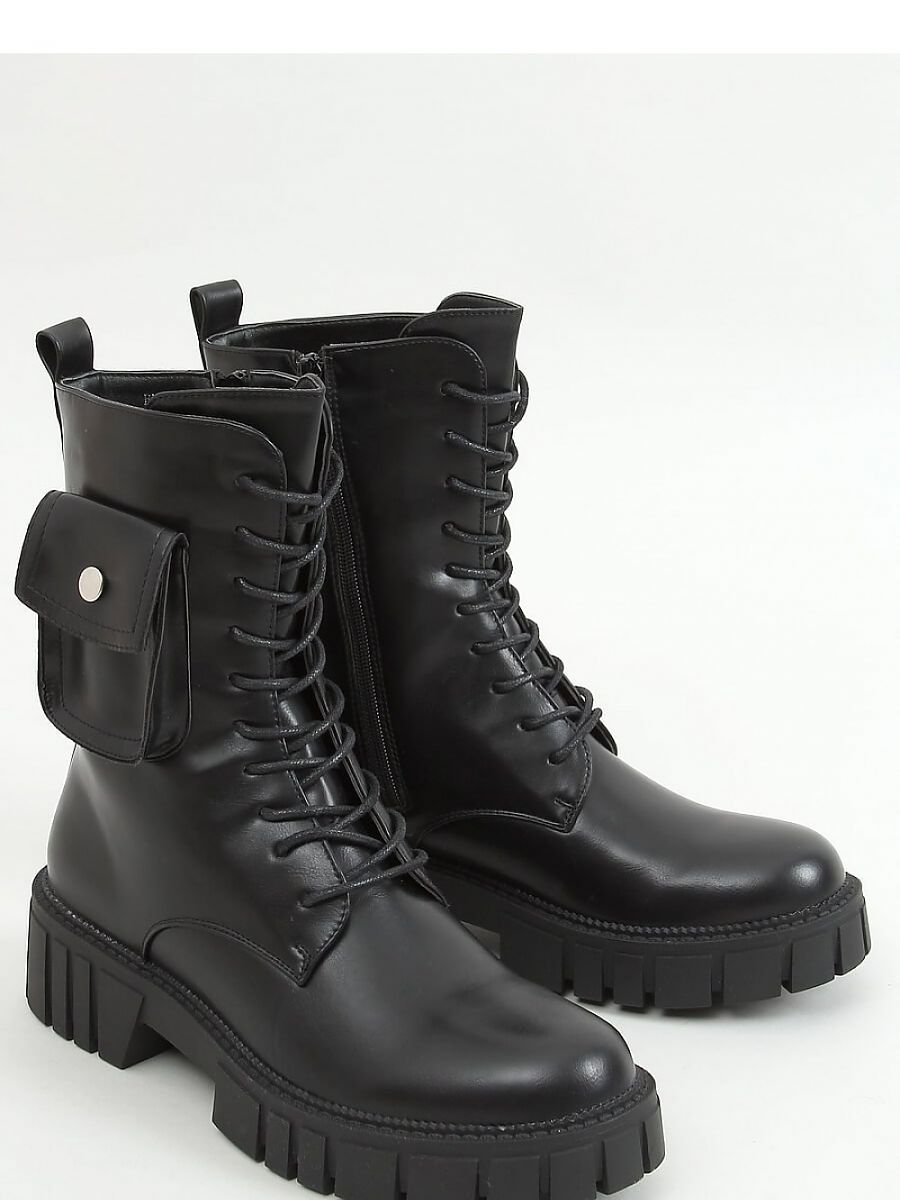 Inello Lace-Up Fur-Lined Boots