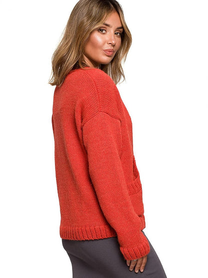 Knitted Cardigan with Pockets