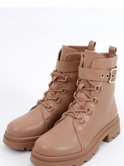 Inello Lace-Up Military Cut Ladies Boots