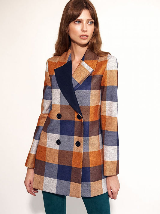 Cozy Checkered Coat