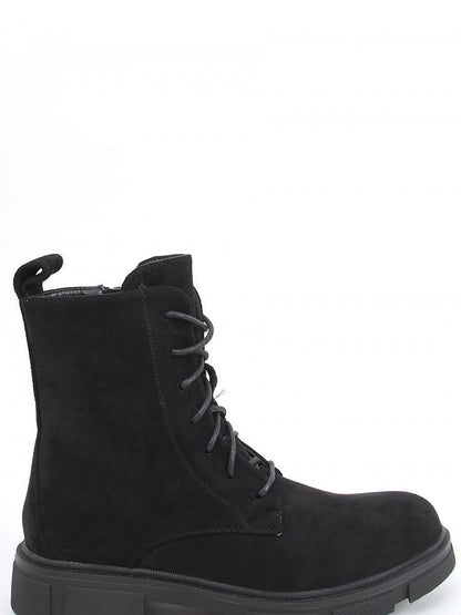 Inello Lace-Up Women's Boots with Fur Lining