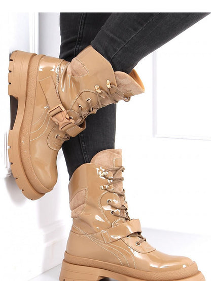 Inello Lace-Up Military Style Boots