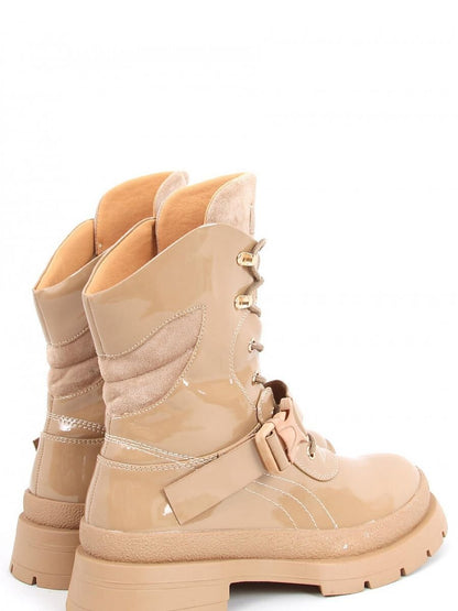 Inello Lace-Up Military Style Boots