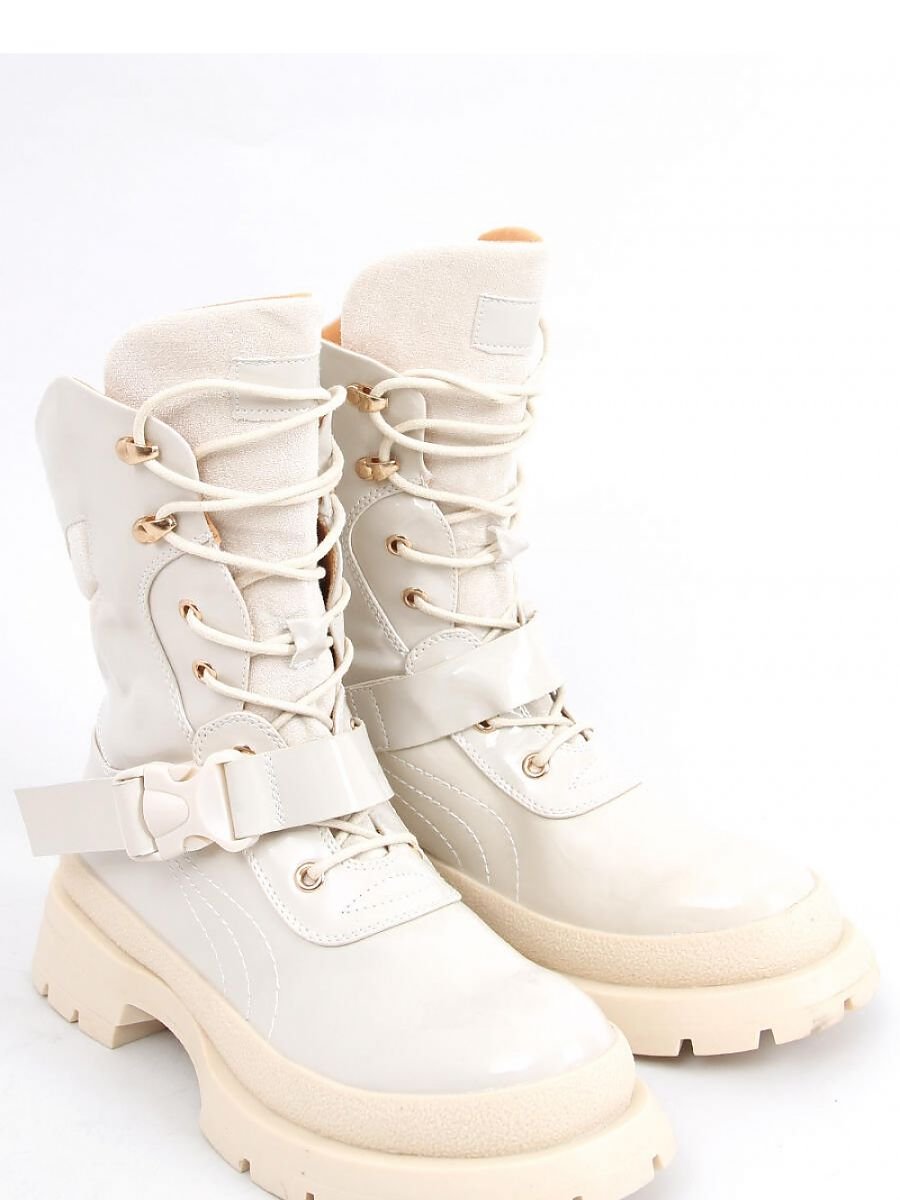 Inello Lace-Up Military Style Boots