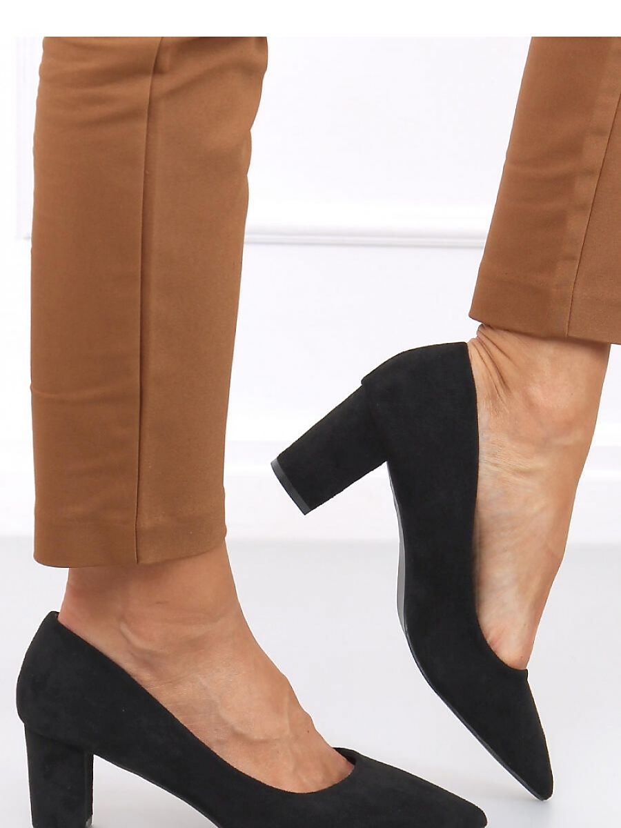 Inello Organic Suede Pointed Toe Pumps