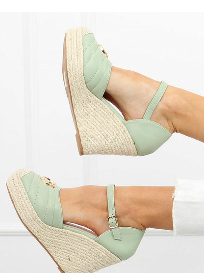 Heeled Espadrille Pumps by Buskin Inello