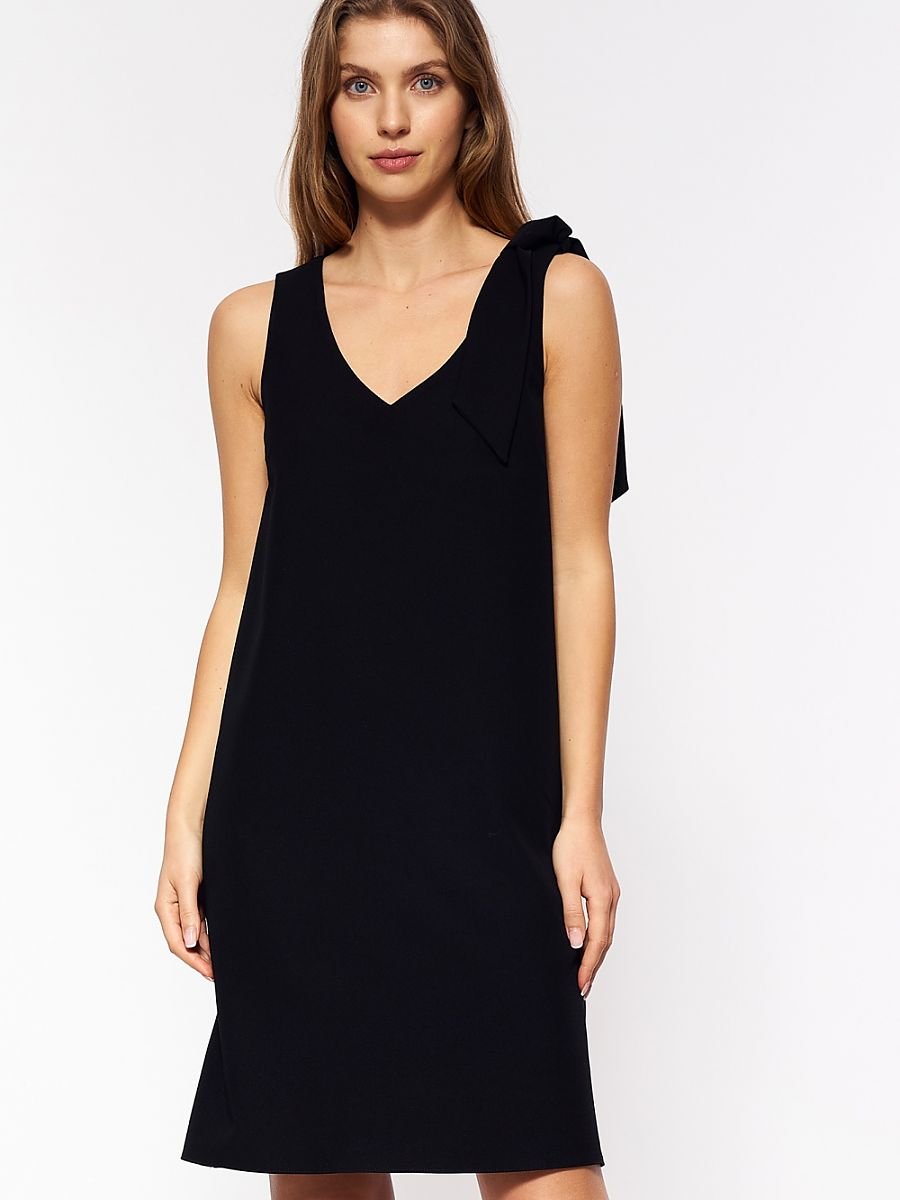 Nife V-Neck Cocktail Dress