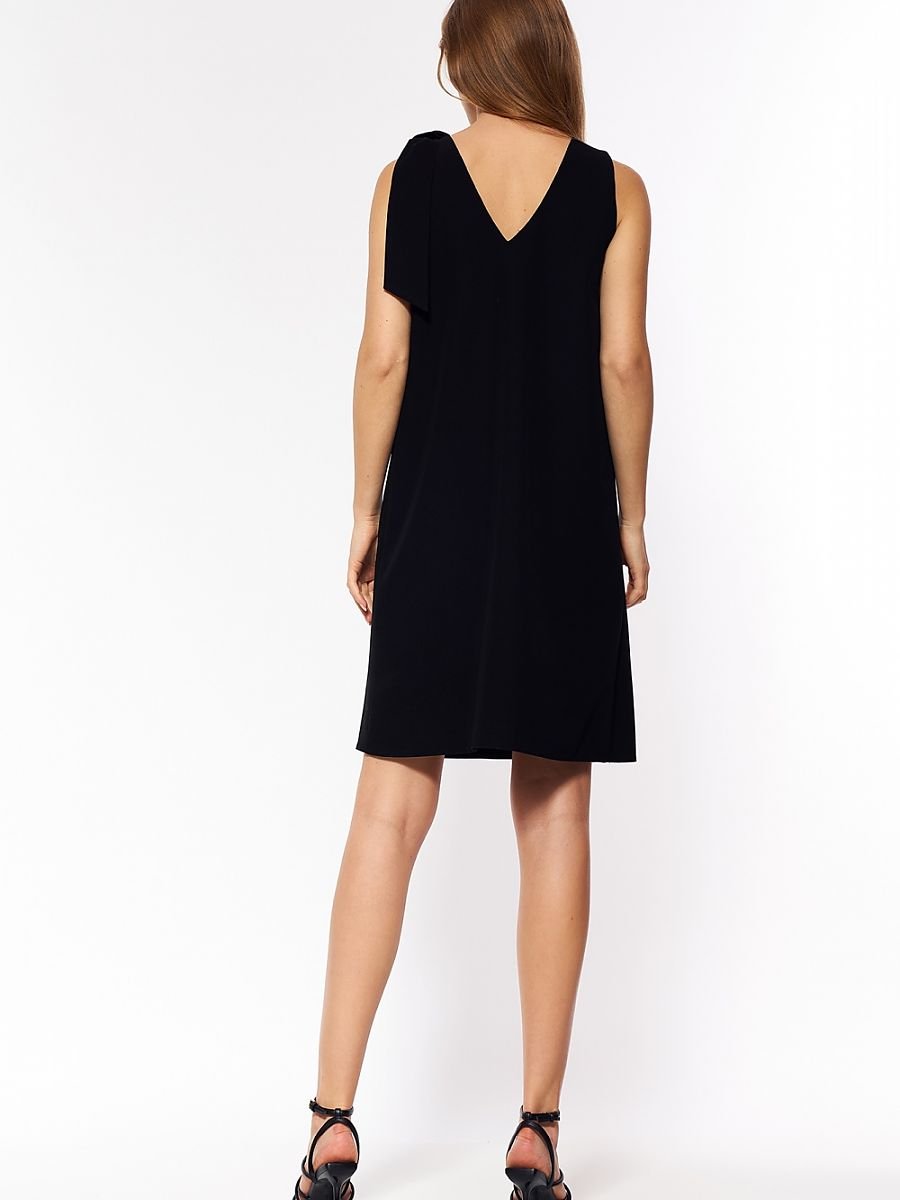 Nife V-Neck Cocktail Dress