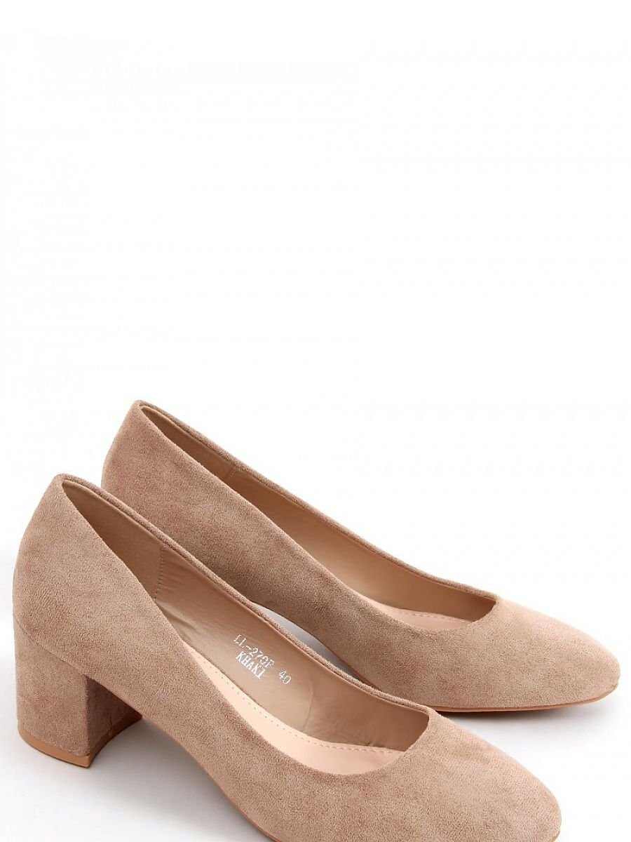 Chic Round-Toe Block Heel Pumps