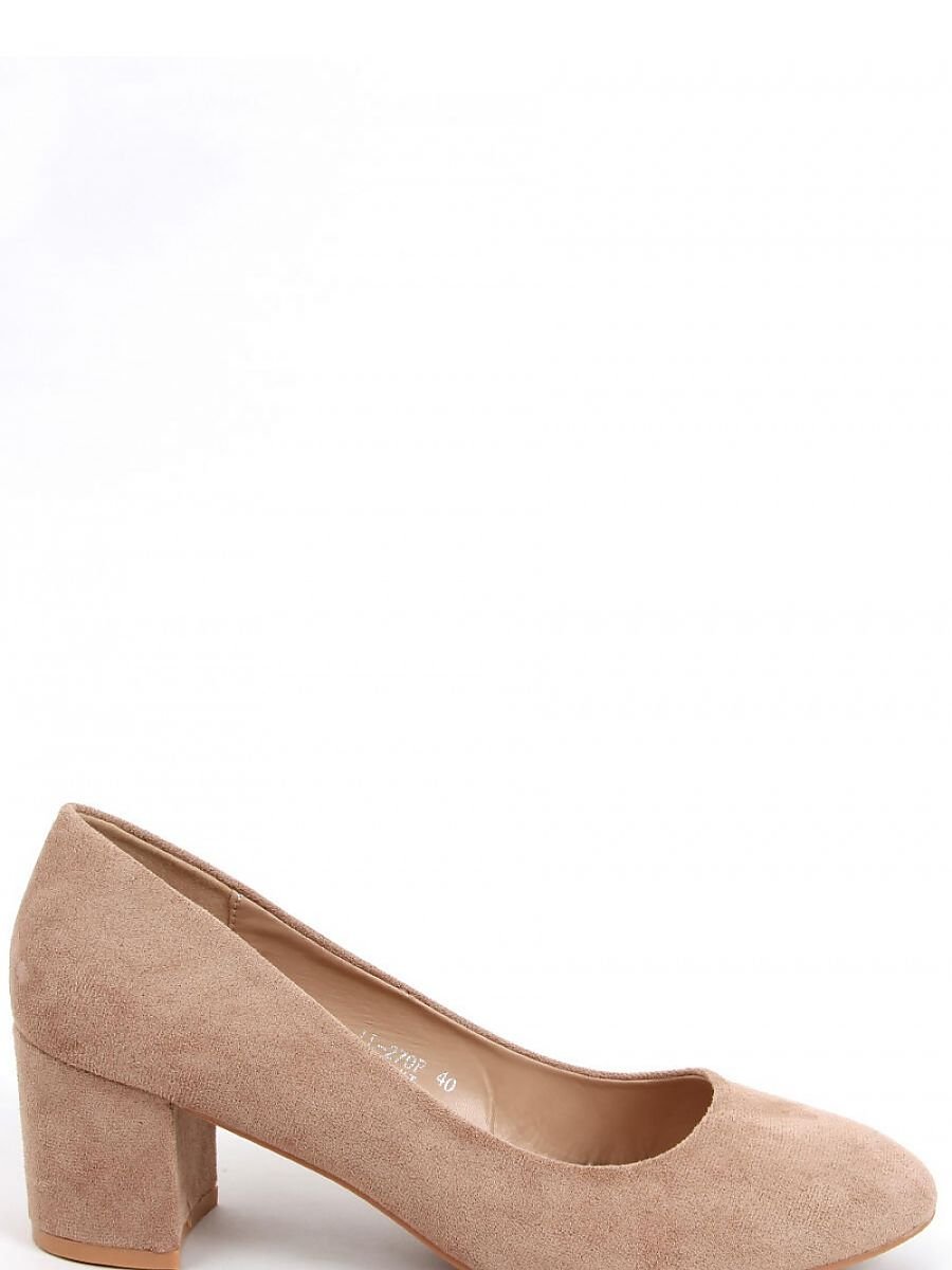 Chic Round-Toe Block Heel Pumps