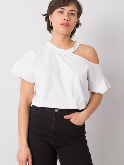 Exquisite Shoulder-Baring Blouse