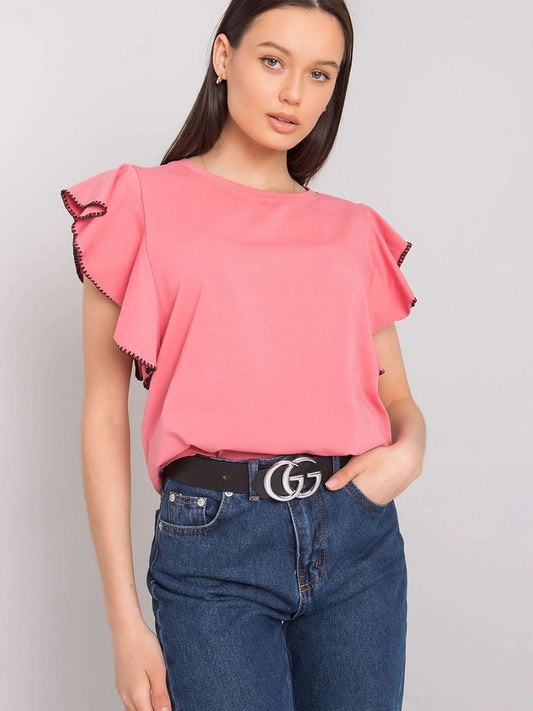 Stylish Frilled Sleeve Blouse