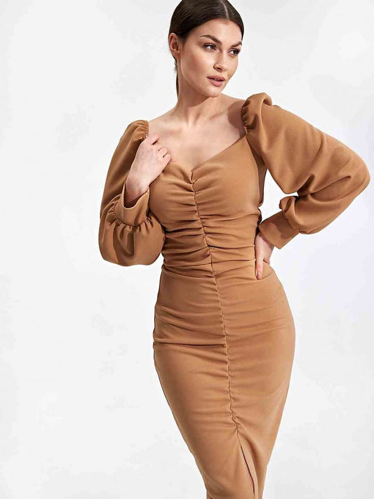 Elegant Midi Cocktail Dress by Figl