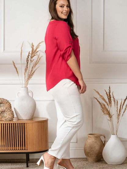 Plus size blouse Karko