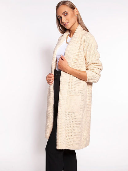 Waffle Textured Jumper Jacket by Cardigan MKM