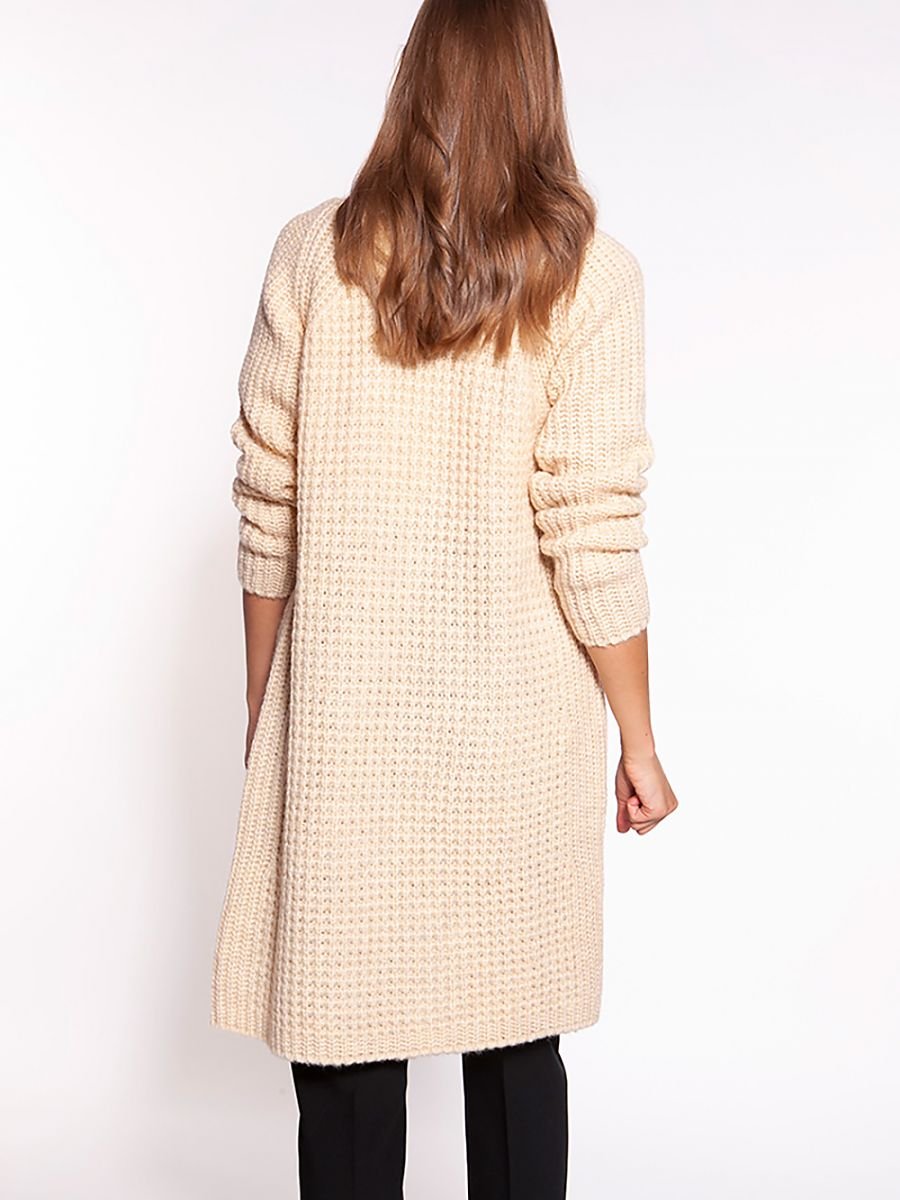 Waffle Textured Jumper Jacket by Cardigan MKM