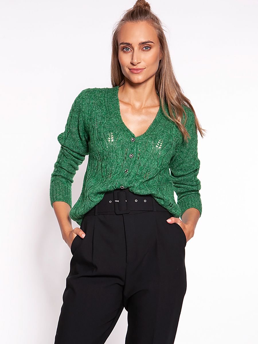 Knitted V-Neck Jumper MKM - Cardigan