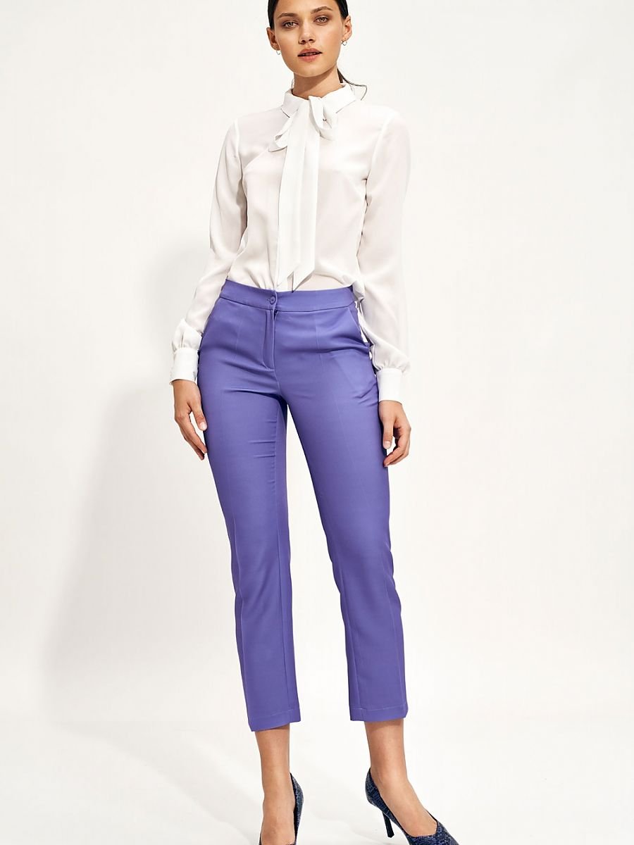 Nife Bow-detail Office Blouse