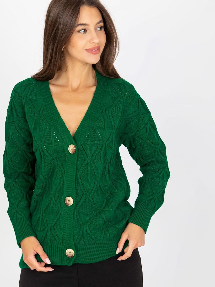 Cardigan Rue Paris: Stylish Women's Button-Down Sweater