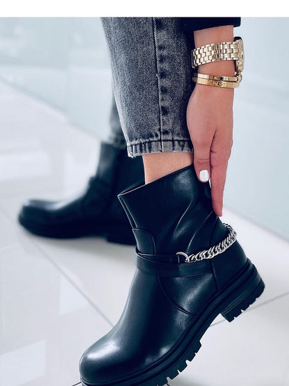 Inello Chain-Embellished Women's Boots