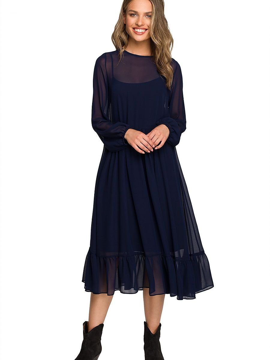 Stylove Romantic Chiffon Cocktail Dress