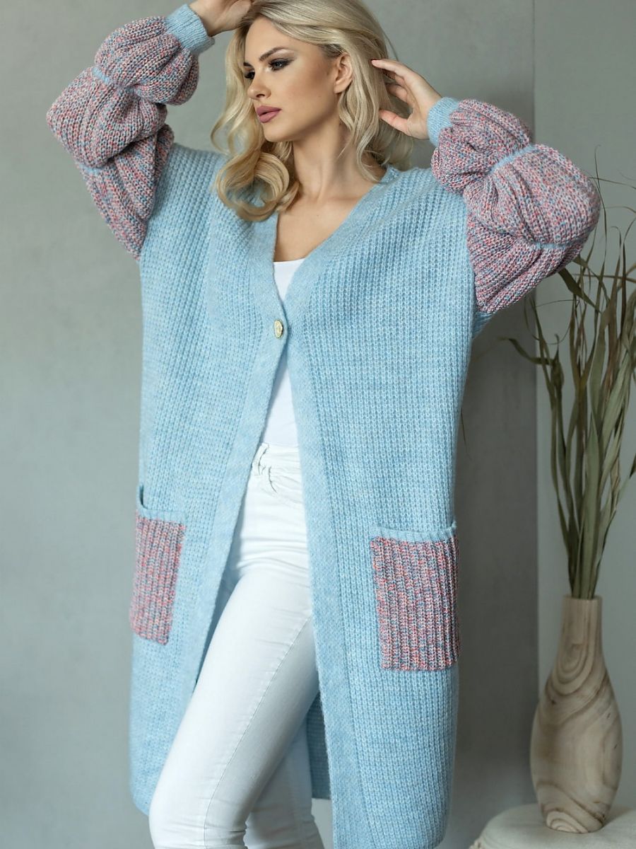 Cardigan Peekaboo Wool-blend Jumper
Cardigan Long Sleeved Wool-blend Jumper