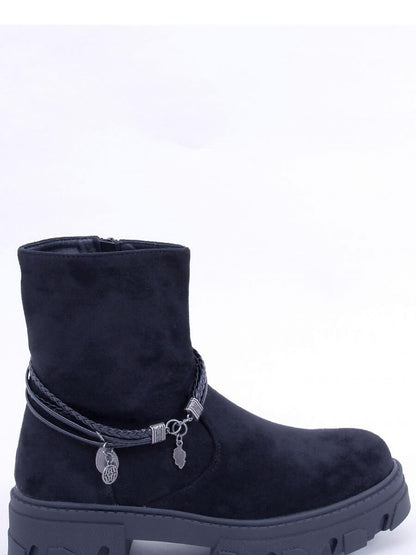 Inello Suede Boots with Detachable Strap