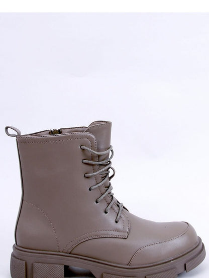 Inello Lace-Up Boots with Thick Sole