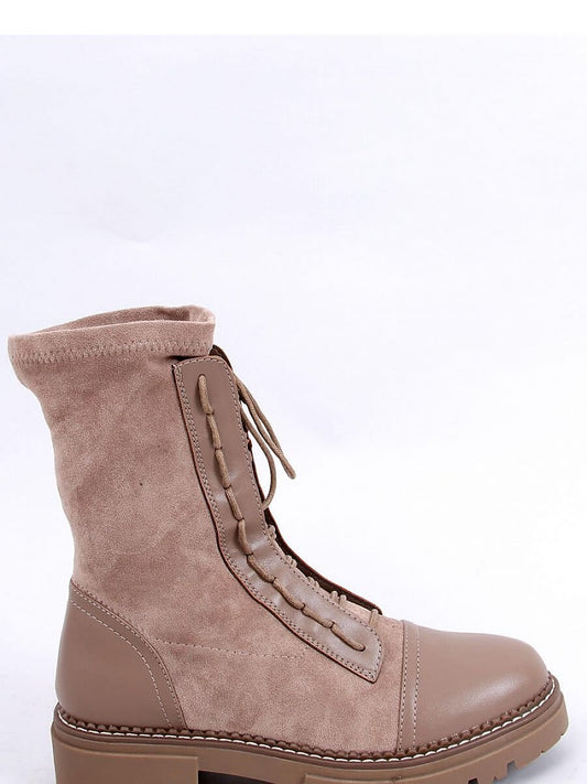 Inello Eco Leather and Suede Women's Booties