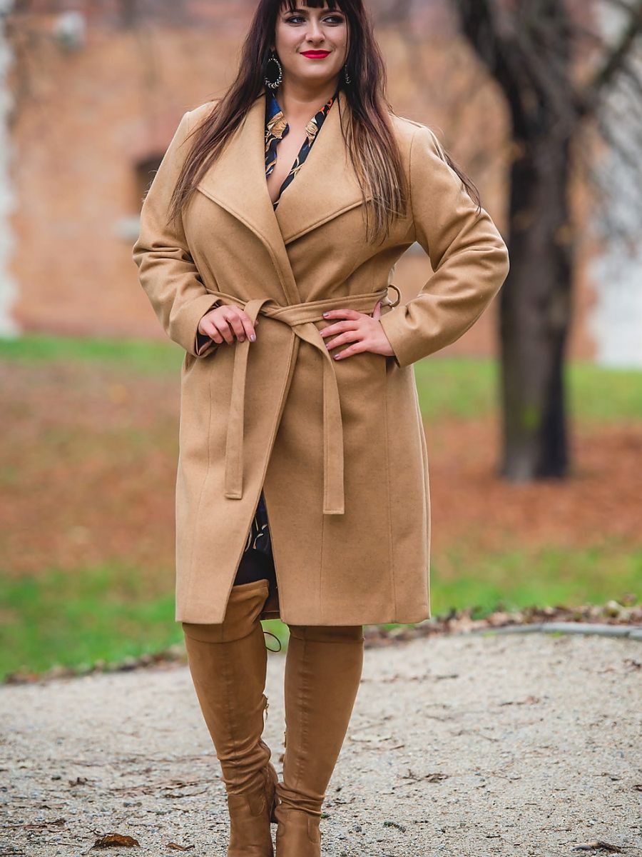 Karko Plus Size Klara Coat