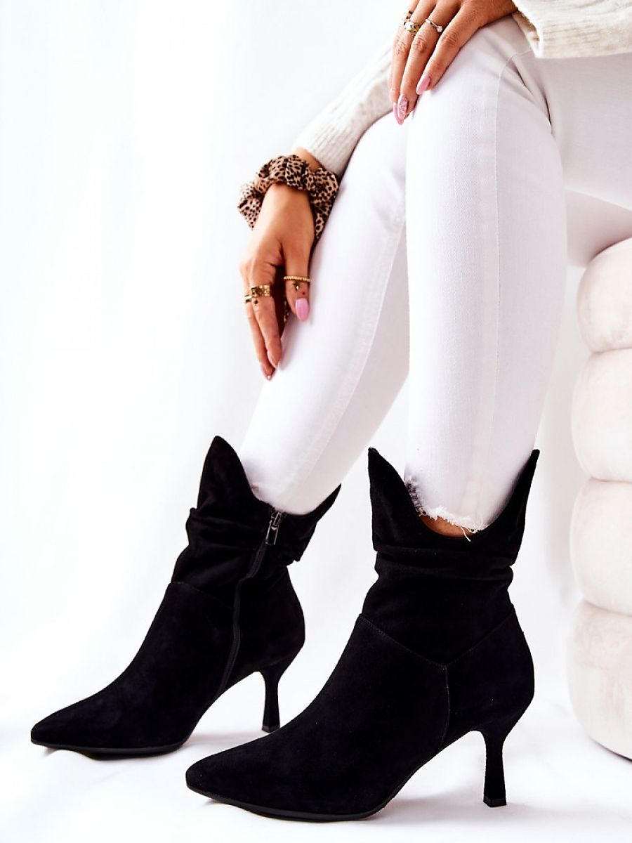 Heel boots Step in style