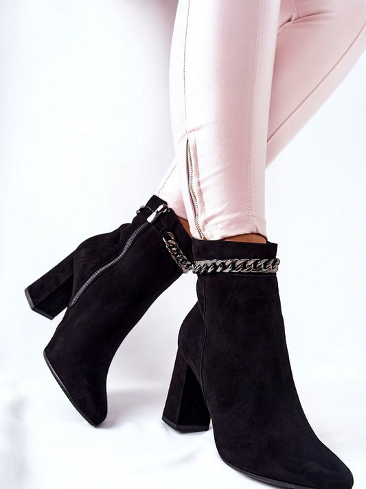 Heel boots Step in style