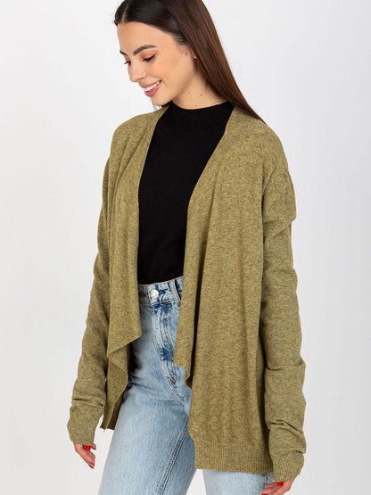 Cardigan Coco Angelo: Stylish Asymmetric Unbuttoned Cardigan