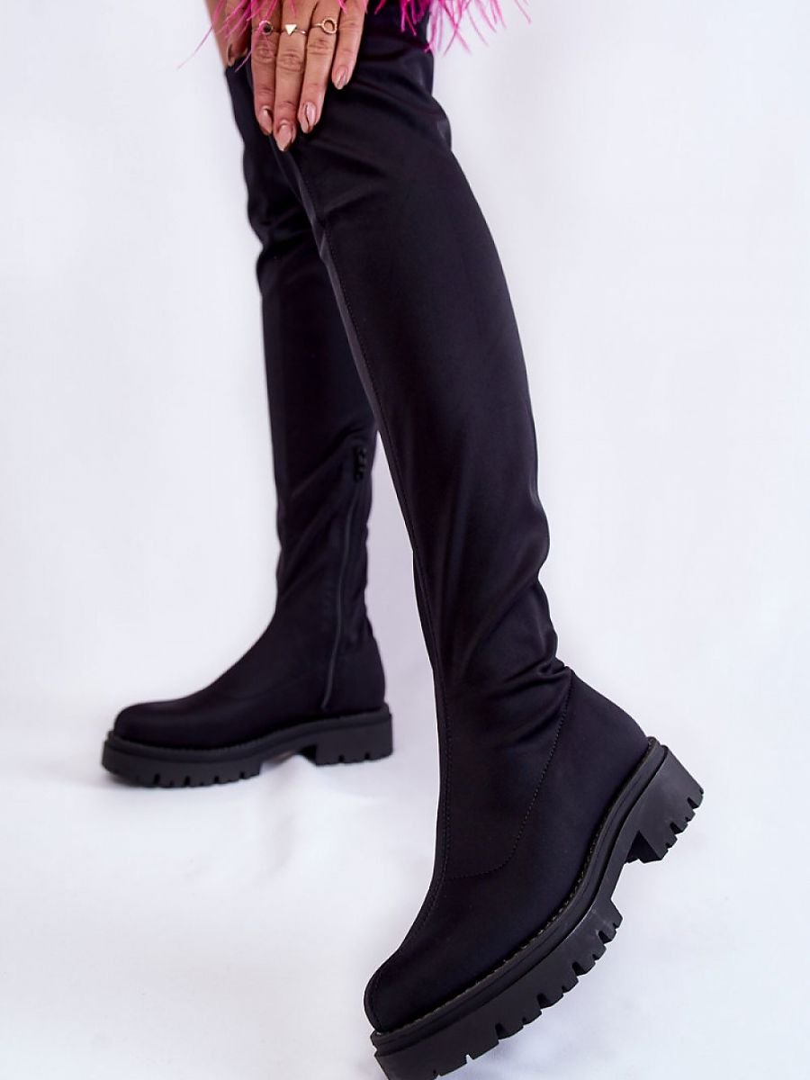 Thigh-Hight Boots Step in style