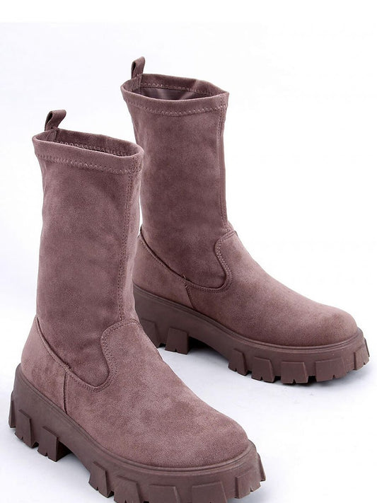 Inello Suede Women's High Sole Boots