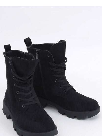 Stylish Fur-Lined Suede Boots with Thick Sole