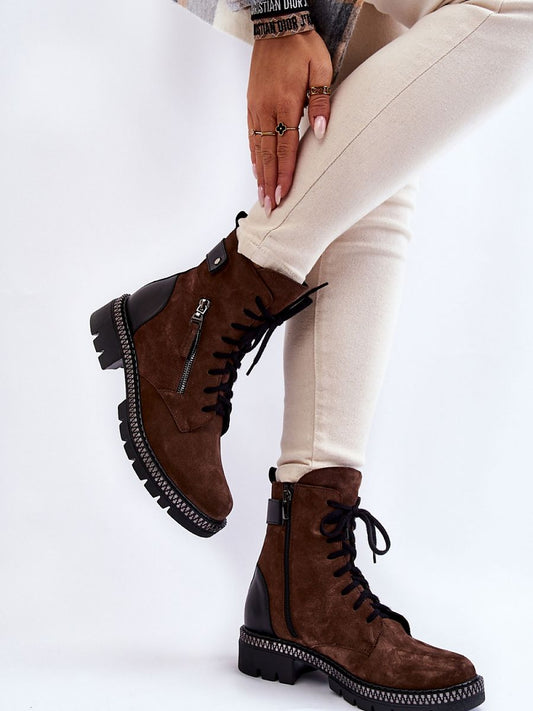 Step into Style Leather Women's Boots