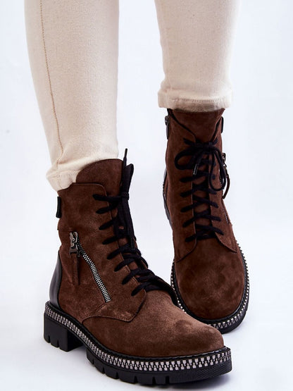 Step into Style Leather Women's Boots