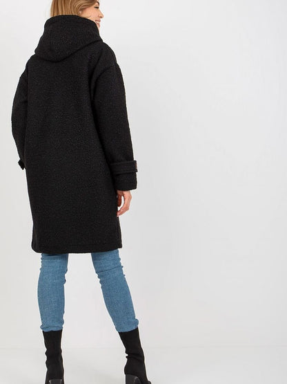 Elevate Your Winter Wardrobe with our Long Sleeve Plush Coat