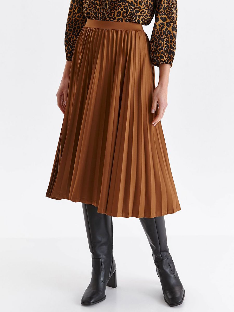 Secret Flare Pleated Skirt