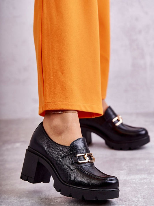 Heeled low shoes Step in style