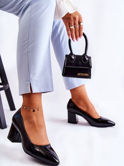 Heel pumps Step in style