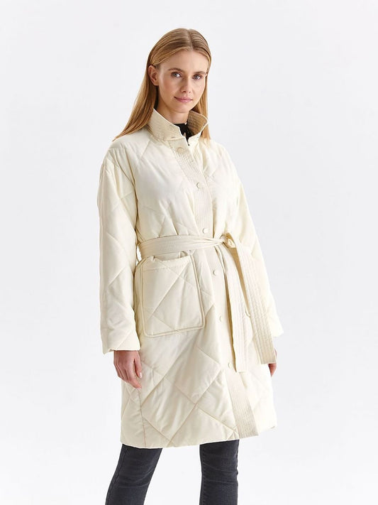 Elegant Quilted Women's Coat