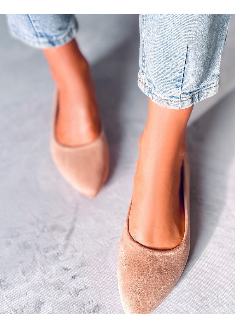 Elegant Women's Suede Ballerina Flats