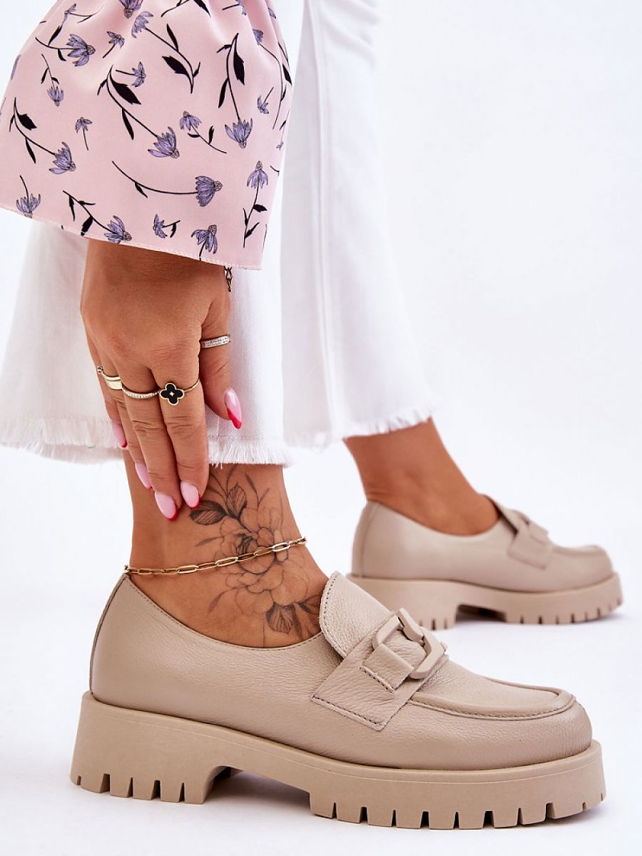 Heeled low shoes Step in style